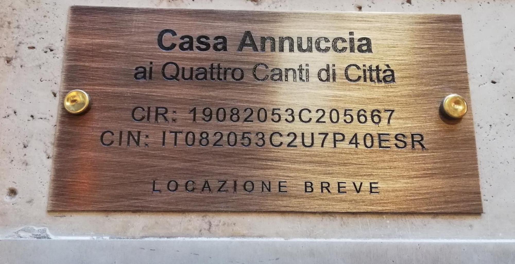 Casa Annuccia Ai Quattro Canti Di Citta Palermo